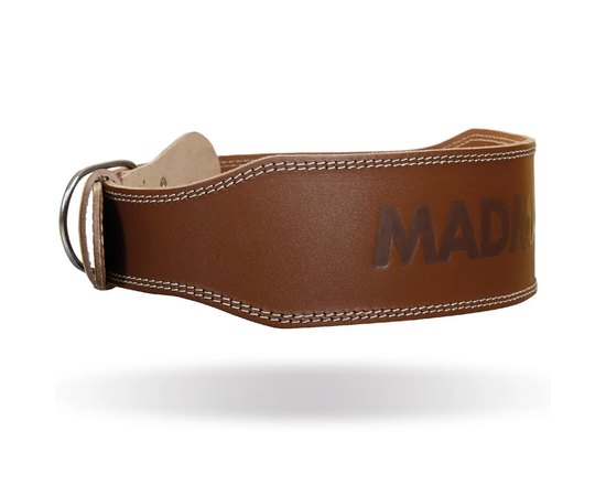 Пояс для тяжелой атлетики MadMax MFB-246 Full leather кожаный Chocolate brown L (MFB-246_L), Размер: L