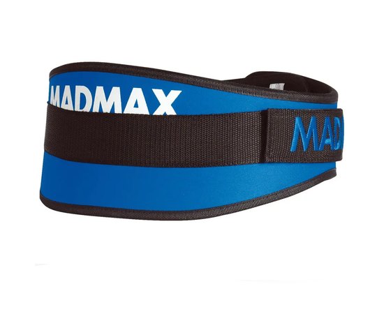 Пояс для тяжелой атлетики MadMax MFB-421 Simply the Best неопреновый Blue L (MFB-421-BLU_L), Размер: L