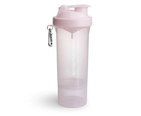 Шейкер спортивний SmartShake Slim 500ml Cotton Pink (10252501), Колір: Cotton Pink