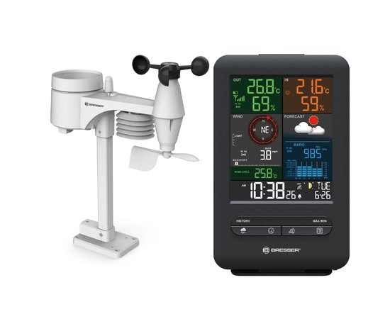 Метеостанція Bresser Weather Center 5-in-1 Beaufort (7002525) 930212