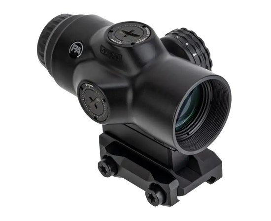 Призматичний приціл Primary Arms SLx 5X Micro Prism сетка ACSS Aurora MIL Meter Black (710046), Тип прицільної сітки: ACSS Aurora 5.56/.308