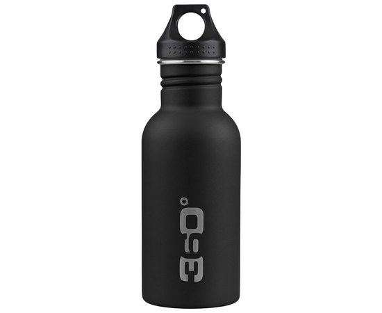 Бутылка для воды 360° degrees Stainless Steel Bottle Matte Black 550 ml (STS 360SSB550MTBK), Цвет: Black