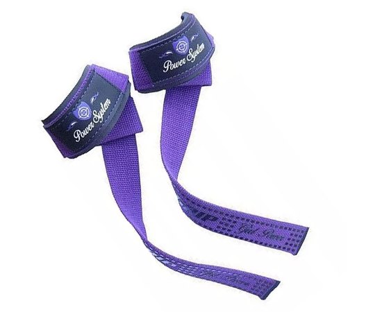 Лямки для тяги Power System PS-3420 G-Power Straps Purple (PS-3420_Purple), Цвет : Фиолетовый