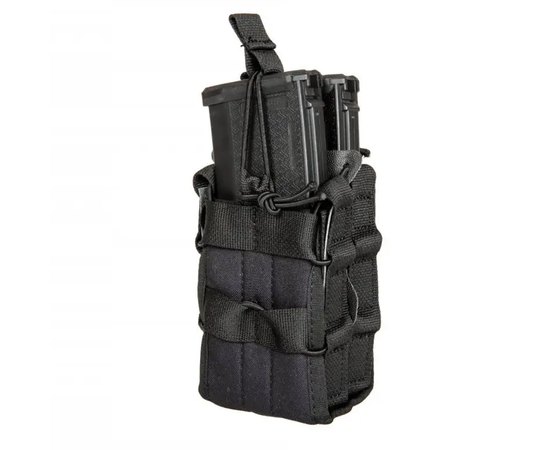 Подсумок двойной открытый Primal Gear Double Carbine Magazine Pouch Corrie Black (26130)