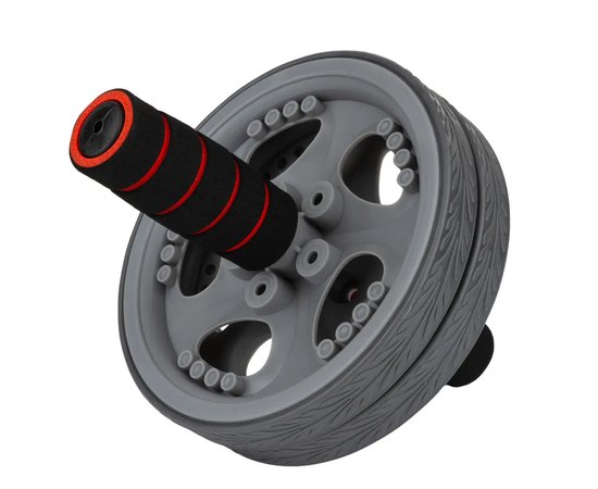 Ролик для пресу Power System PS-4042 Dual-Core Ab Wheel Grey/Black (PS-4042_Grey-Black)