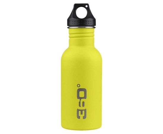 Пляшка для води 360° degrees Stainless Steel Bottle Lime 550 ml (STS 360SSB550LI), Колір: Lime