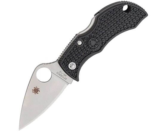 Кишеньковий ніж Spyderco Manbug Lightweight Leaf (MBKLFP), Тип ріжучої кромки: Гладке лезо