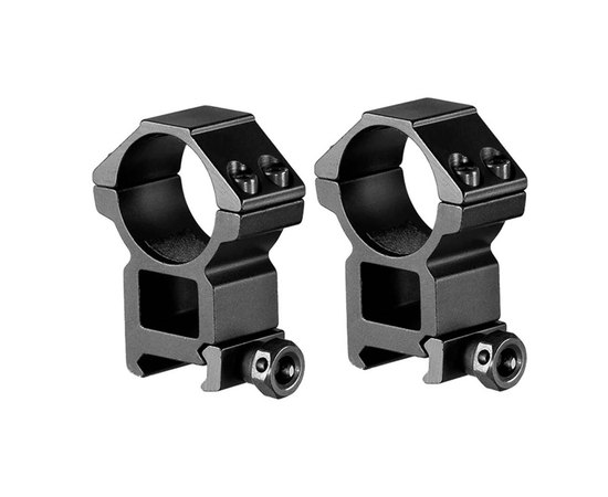 Кільця Discovery Scope Mount Rings High Picatinny 1inch (30) (180211)