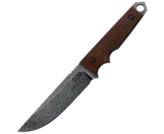 Ніж тактичний Za-Pas Urban Tactic Stonewash (Brown Micarta, kydex sheath) UT-ST-M-BR, Колір: Коричневий, Покриття клинка: SW (Stonewash)