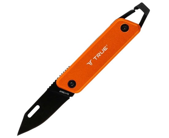 Ніж туристичний True Utility Modern Keychain Knife, Orange/Natralock (TR TU7061N), Колір: Помаранчевий