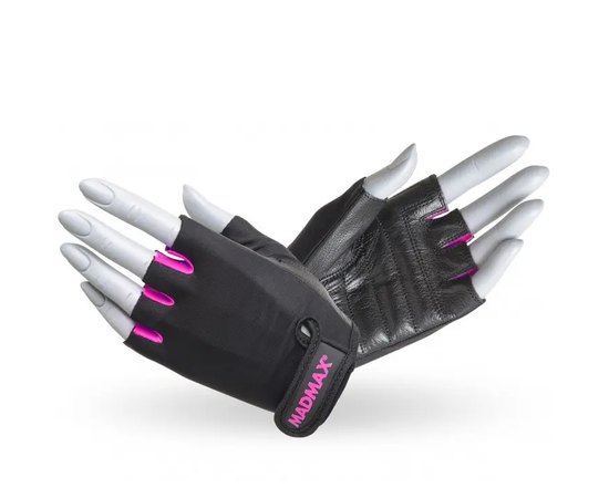 Рукавички для фітнесу MadMax MFG-251 Rainbow Pink XS (MFG-251-PNK_XS), Розмір: XS, Колір: Pink