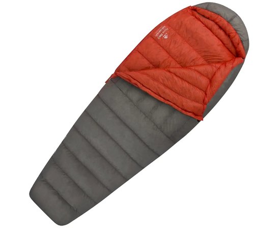 Спальный мешок Sea to Summit Flame FmIV (-10/-17°C), 183 см - Right Zip, Dark Grey/Paprika (STS AFM4-WL)