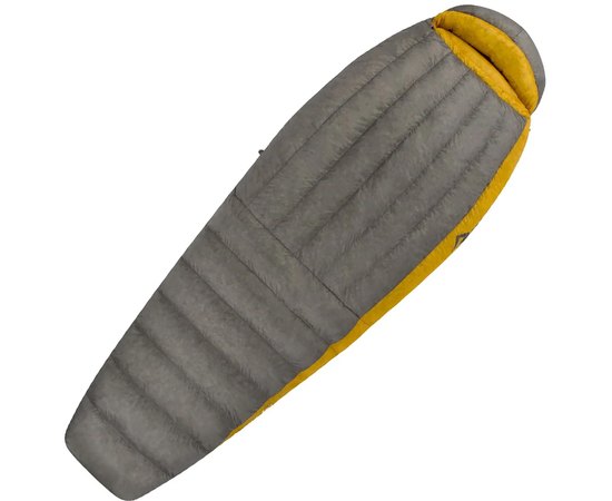 Спальний мішок Sea to Summit Spark SpIV (-8/-15°C), 183 см - Left Zip, Dark Grey/Yellow (STS ASP4-R), Сторона застібки: Ліва, Повна довжина, см: 183 см