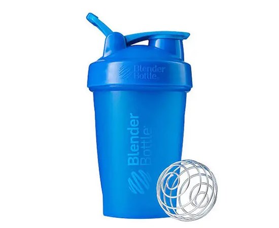 Шейкер спортивний BlenderBottle Classic Loop 20oz/590ml Cyan (Loop 20 Cyan), Колір: Cyan