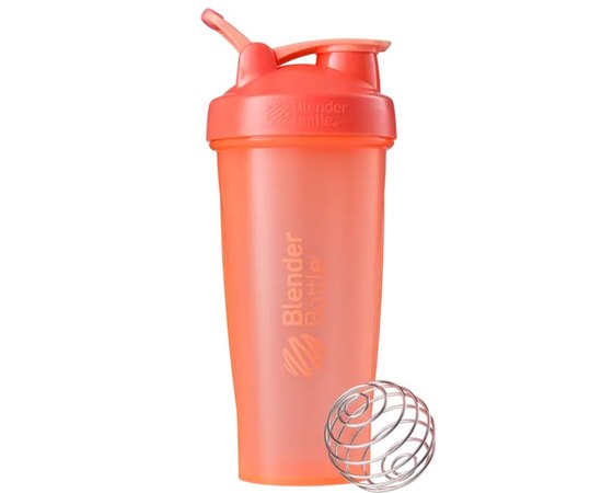 Шейкер спортивний BlenderBottle Classic Loop 28oz/820ml Coral (Loop 28 Coral), Колір: Coral