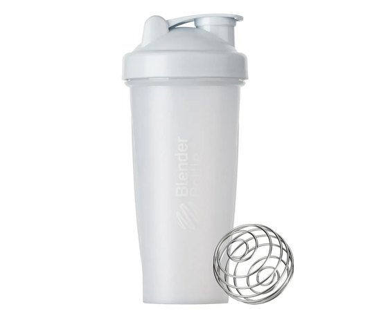 Шейкер спортивный BlenderBottle Original Classic 28oz/820ml White (Classic 28oz White), Цвет: White