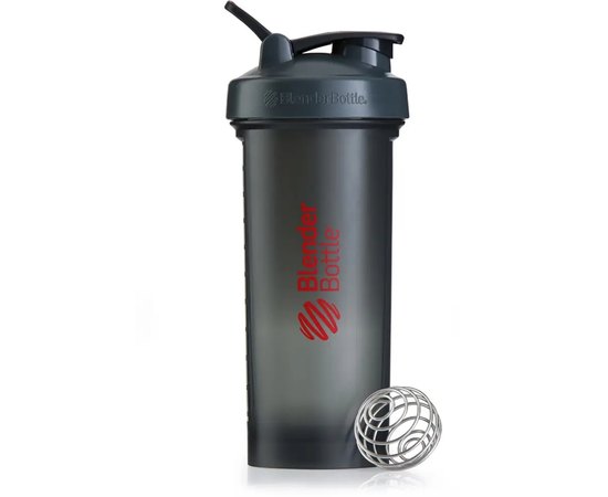 Шейкер спортивний BlenderBottle Pro45 1270ml Grey/Red (Pro45_Grey/Red), Колір: Grey/Red