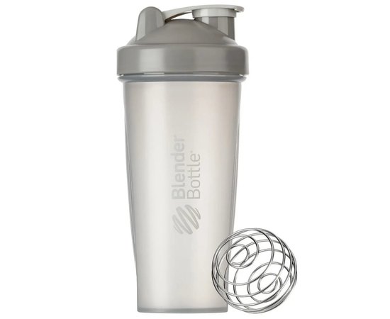 Шейкер спортивний BlenderBottle Original Classic 28oz/820ml Greyl (Classic 28oz Grey), Колір: Gray