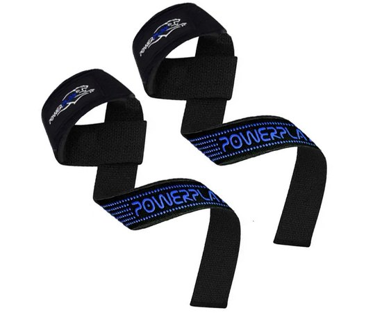 Лямки для тяги Power System 7064 Black/Blue (PP_7064_Black/Blue), Колір: Black/Blue