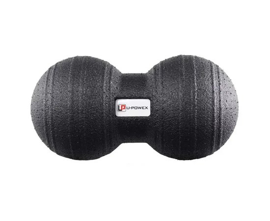 Массажный мяч двойной U-Powex Epp foam peanut ball Black (UP_1004_Ball_D12*24cm)