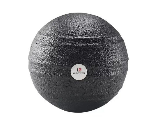 Масажний м'яч подвійний U-Powex Epp foam ball Black (UP_1003_Ball_D8cm)