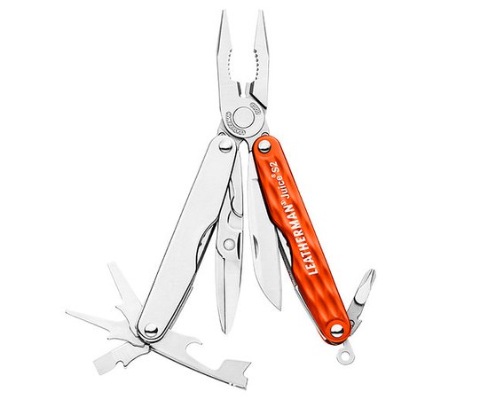 Мультитул Leatherman Juice S2- CINNABAR ORANGE 831941, Колір: Cinnabar Orange