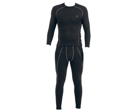 Комплект термобелья Marsava Merino Thermo Suit Black Size L (26675-l), Размер: L