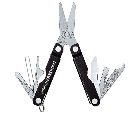 Мультитул Leatherman Micra-Black 64320181N, Цвет: Black