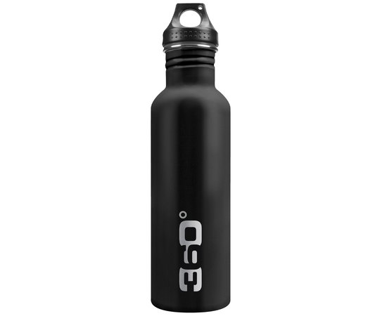 Пляшка для води 360° degrees Stainless Steel Bottle Matte Black 1000 ml (STS 360SSB1000MTBK), Колір: Black