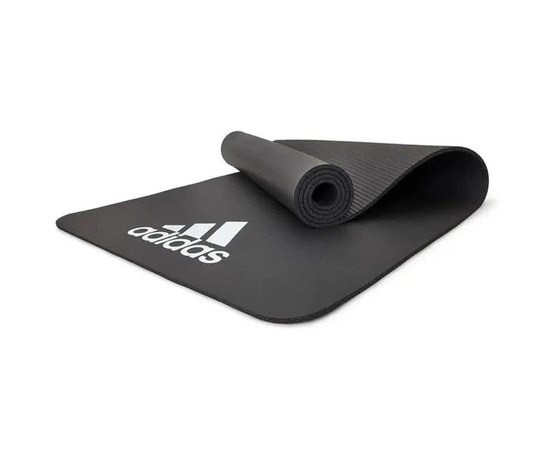 Килимок для фітнесу Adidas Fitness Mat сірий 173x61x0.7 см (ADMT-11014GR), Колір: Сірий