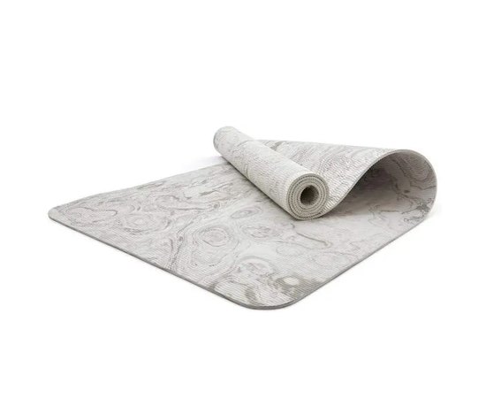 Коврик для йоги Adidas Camo Yoga Mat серый 173х61х0.5 см (ADYG-10500GR), Цвет : Серый