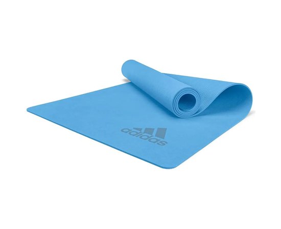 Килимок для йоги Adidas Premium Yoga Mat синій 176х61х0.5 см (ADYG-10300GB), Колір: Синій