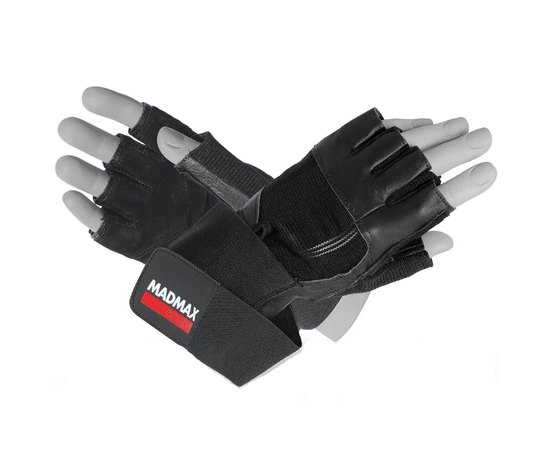 Перчатки для фитнеса MadMax MFG-269 Professional Exclusive Black S (MFG-269-Black_S), Размер: S, Цвет: Black