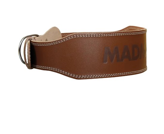 Пояс для важкої атлетики MadMax MFB-246 Full leather шкіряний Chocolate brown S (MFB-246_S), Розмір: S