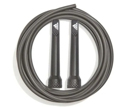 Скакалка Adidas Essential Skipping Rope серый 2.8 м (ADRP-13011)