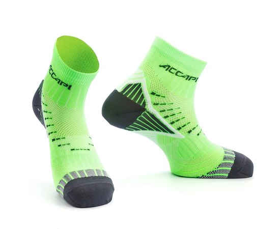 Термоноски Accapi Running UltraLight, Green Fluo, 42-44 (ACC H1308.928-III), Размеры: 42-44, Цвет: Green Fluo