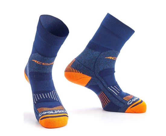 Термоноски Accapi Trekking Ultralight, Navy/Orange, 42-44 (ACC H0824.941-III), Размеры: 42-44, Цвет: Navy/Orange