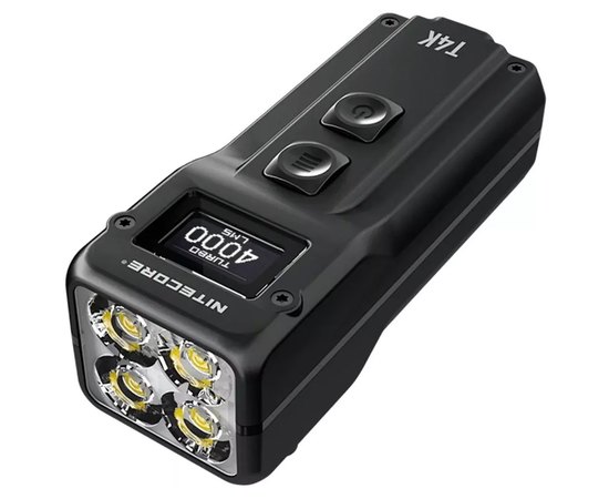 Фонарь-брелок Nitecore T4K с LED дисплеем (6-1437)