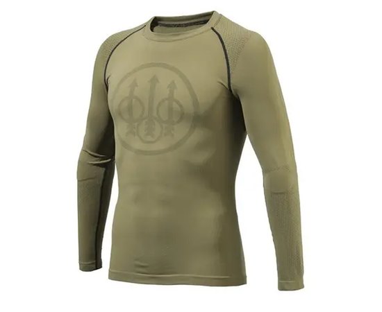 Термокофта Beretta Body Mapping Warm long II (IM031-7289-0999), Размер: II (L-XL), Цвет: Оливковый