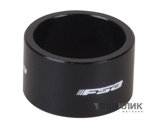 Кольцо ALU SPACER-1"x20mm black FSA LOGO 5632