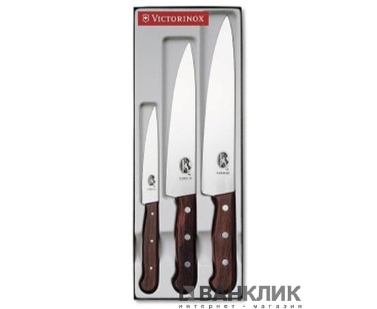 Набор ножей кухонных Victorinox, розовое дерево 5.1050.3