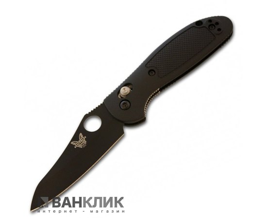 Нож Benchmade Griptilian Mini, черний, черн. рукоять (555BKHG)