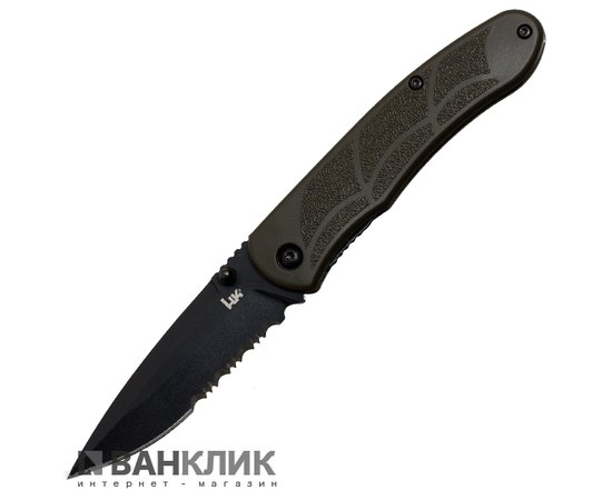 Нож Benchmade P30 Assist, зелен. рукоять (14651SBT)