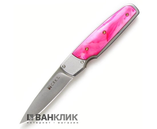 Нож CRKT Fulcrum pink 7403P