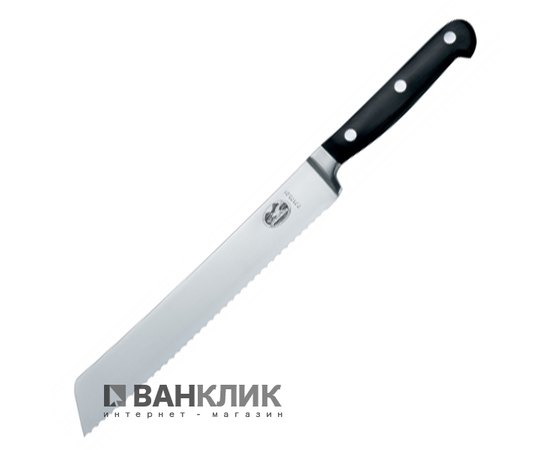 Нож кухонный Victorinox закаленная сталь, с волнистым лезвием 7.7173.21