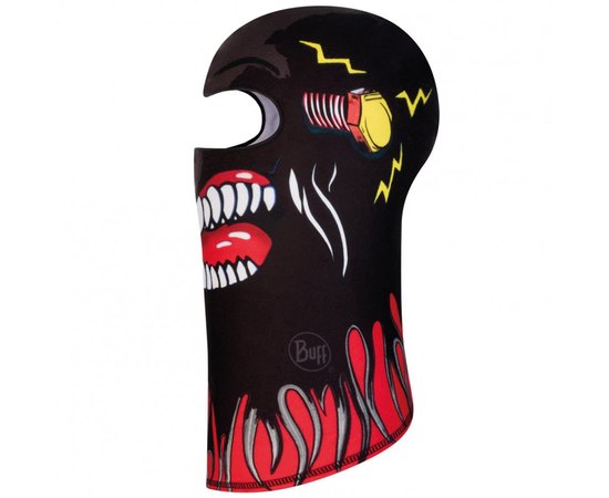 Балаклава дитяча Buff Kids Polar Balaclava, Terrifying Black (BU 121655.999.10.00), Колір : Terrifying Black