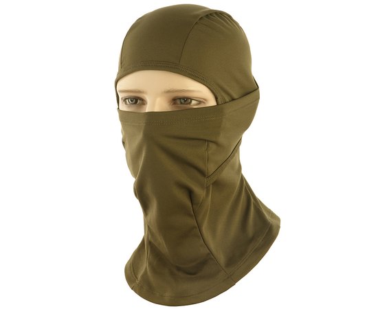 Балаклава-ниндзя M-TAC Polartec потоотводящая dark olive M (40411001), Цвет : Olive, Размер: M