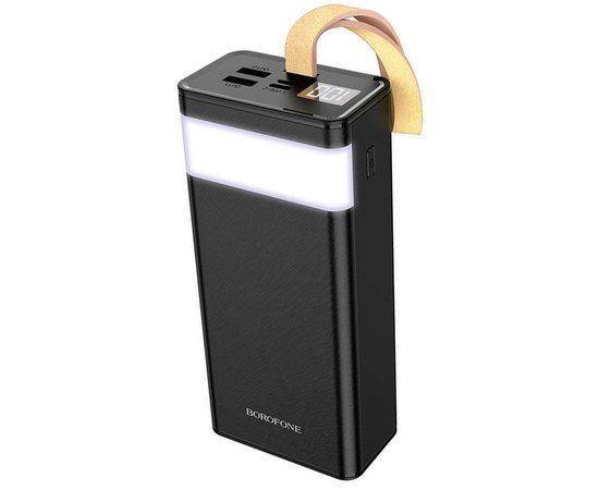 Повербанк Borofone 30000 mAh Black BJ18A (000008605), Цвет : Чёрный