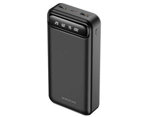 Повербанк Borofone Freeway 20000 mAh Black BJ14A (000008390), Колір: Чорний