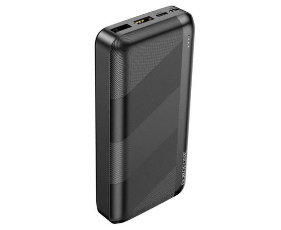 Повербанк Borofone Pindar 20000 mAh Black BJ27A (6974443388015), Цвет : Чёрный